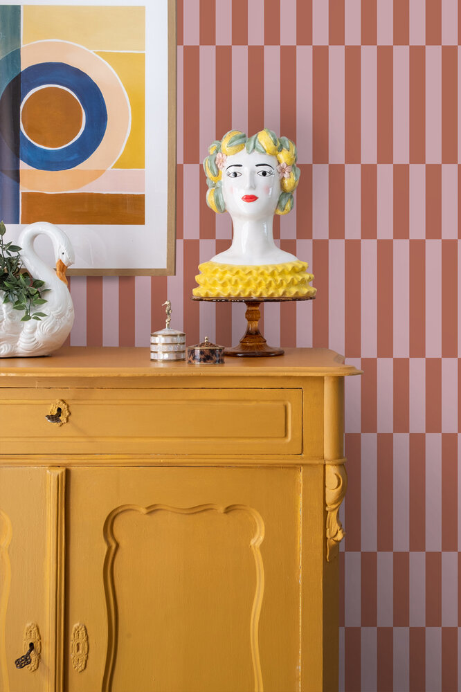 Esta Home Strepen 131216 (incl. Gratis Lijm*) Roze