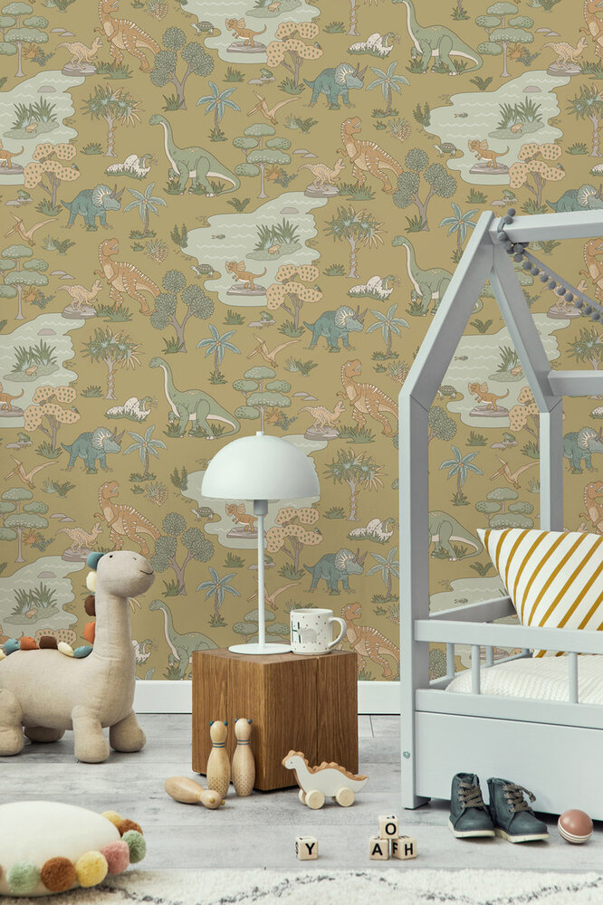 Dutch Wallcoverings Adventure Awaits Geel 14011