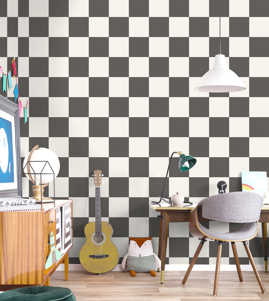 Dutch Wallcoverings Adventure Awaits Zwart 14040