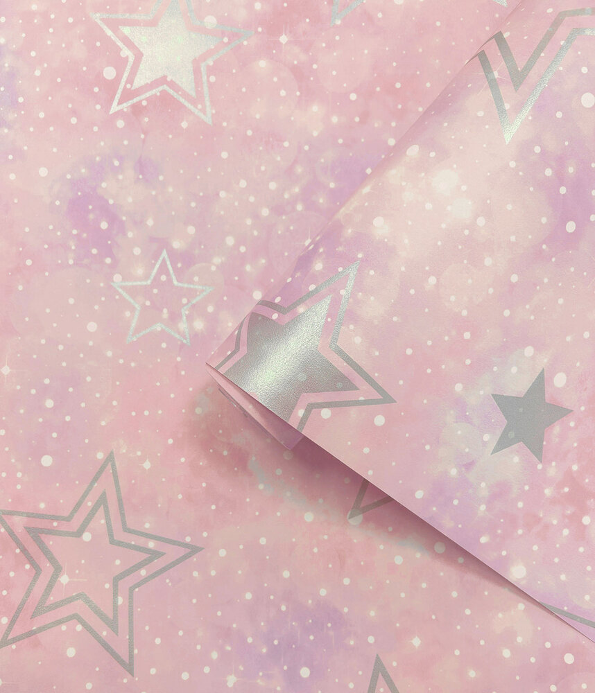 Dutch Wallcoverings Adventure Awaits Roze Zilver 14060