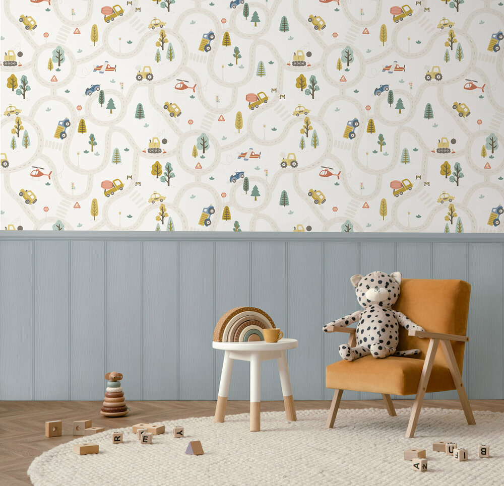 Dutch Wallcoverings Adventure Awaits Multicolour 14080