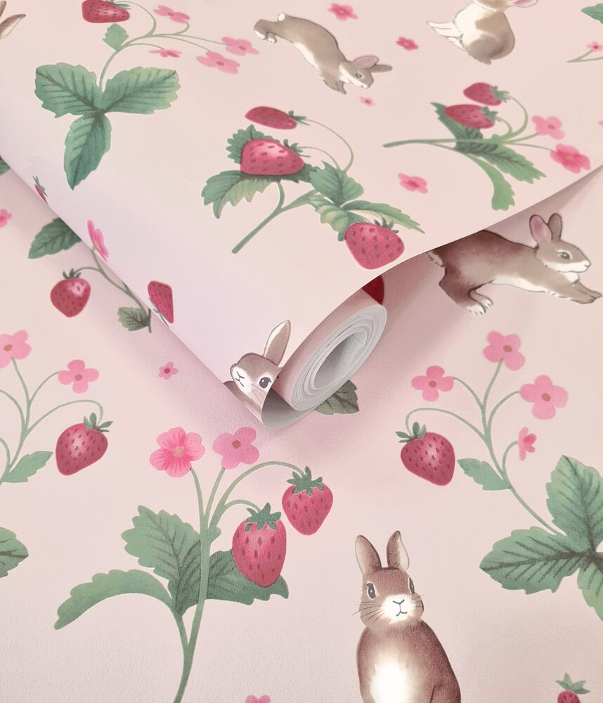 Dutch Wallcoverings Adventure Awaits Roze 14141
