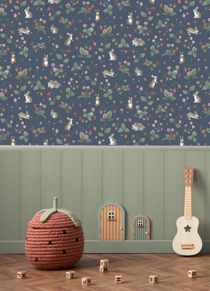 Dutch Wallcoverings Adventure Awaits Blauw 14142