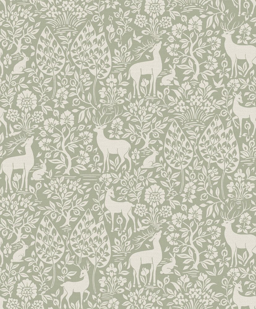 Dutch Wallcoverings Imaginarium 3 Groen 14160