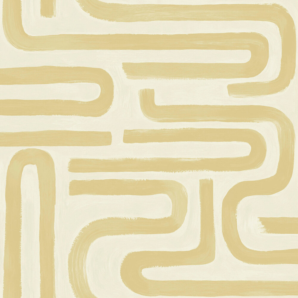 Dutch Wallcoverings Imaginarium 3 Geel 14231