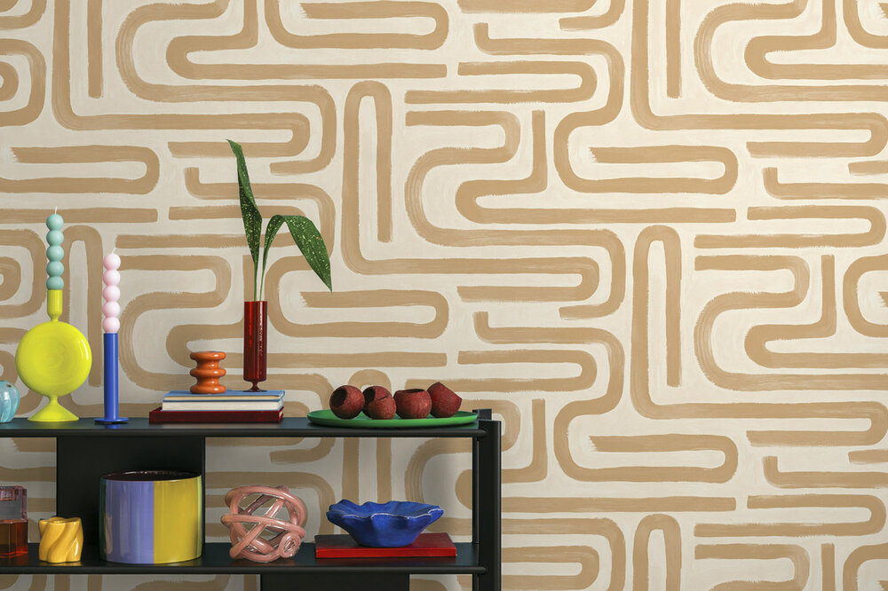 Dutch Wallcoverings Imaginarium 3 Oranje 14232