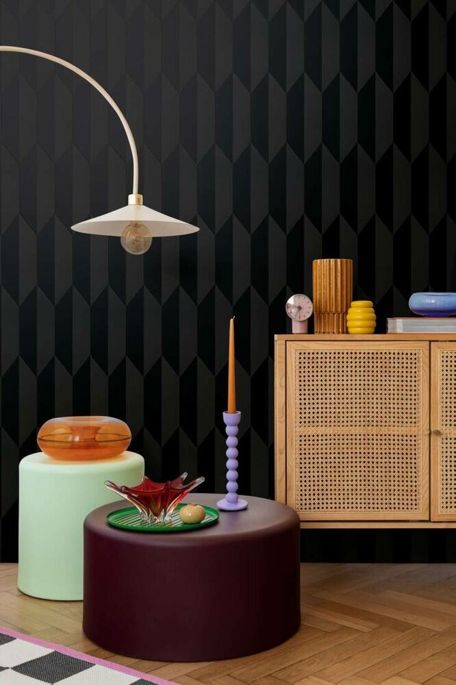 AS Creation Cosmo Living 79086-8 / 790868 Zwart