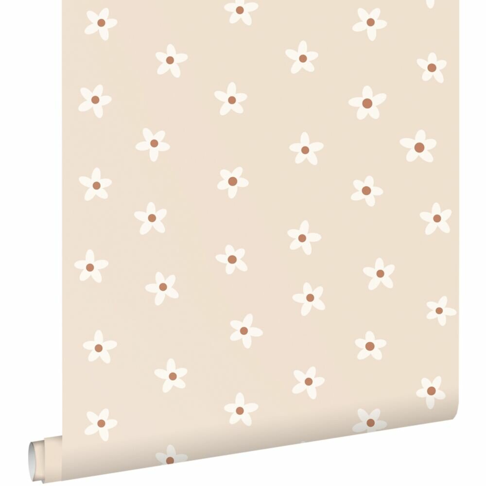 Esta Home madeliefjes beige - 131112 (incl. Gratis Lijm*) Beige