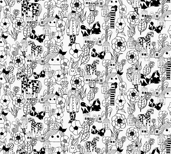 HookedOnWalls Marimekko Volume 06 25166  (incl. Gratis Lijm*)