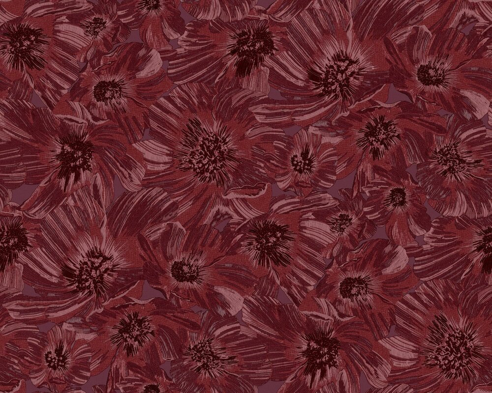 Arte Missoni Home Wallcoverings 05 MI10505  (incl. Gratis Lijm*) Paars / Rood