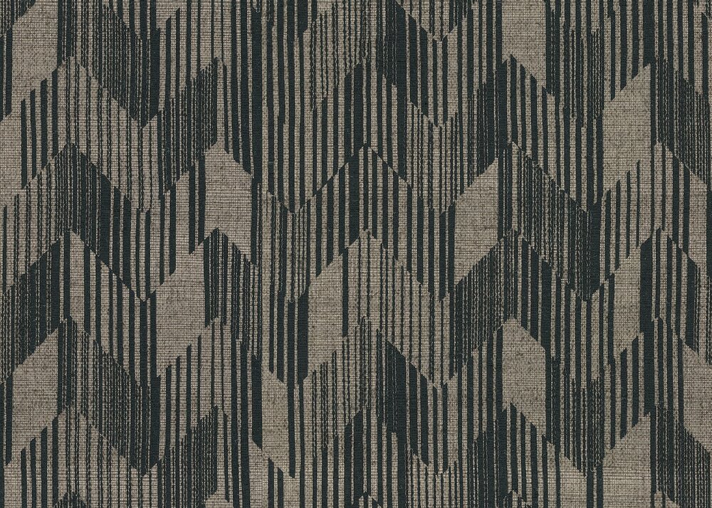 Arte Missoni Home Wallcoverings 05 MI10528  (incl. Gratis Lijm*) Bruin / Zwart