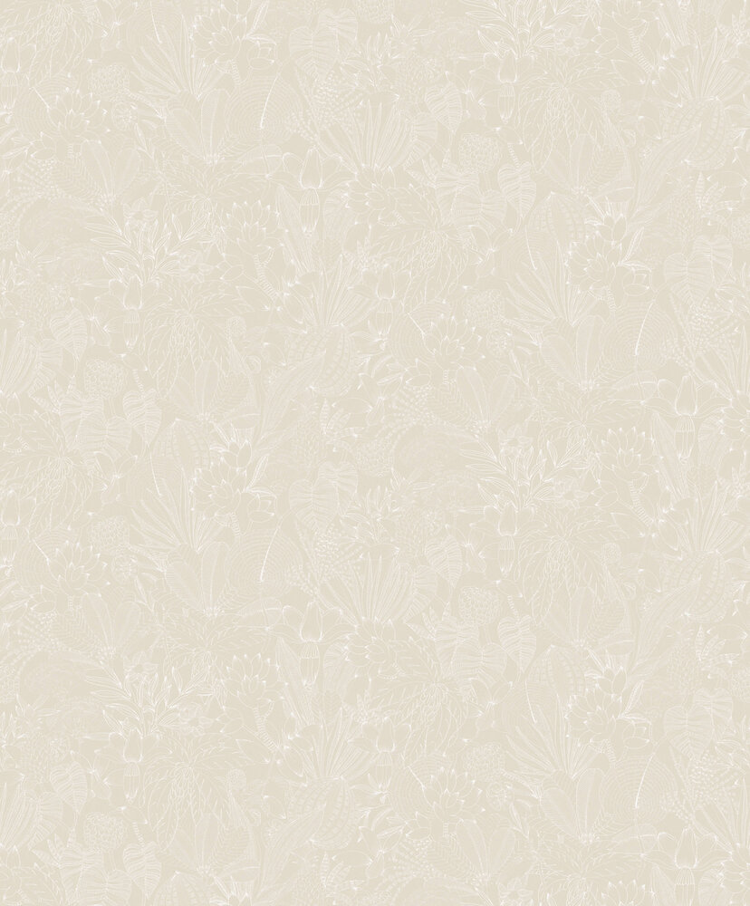 Masureel Romance ROM101  (incl. Gratis Lijm*) Wit / Cr&radic;&reg;me