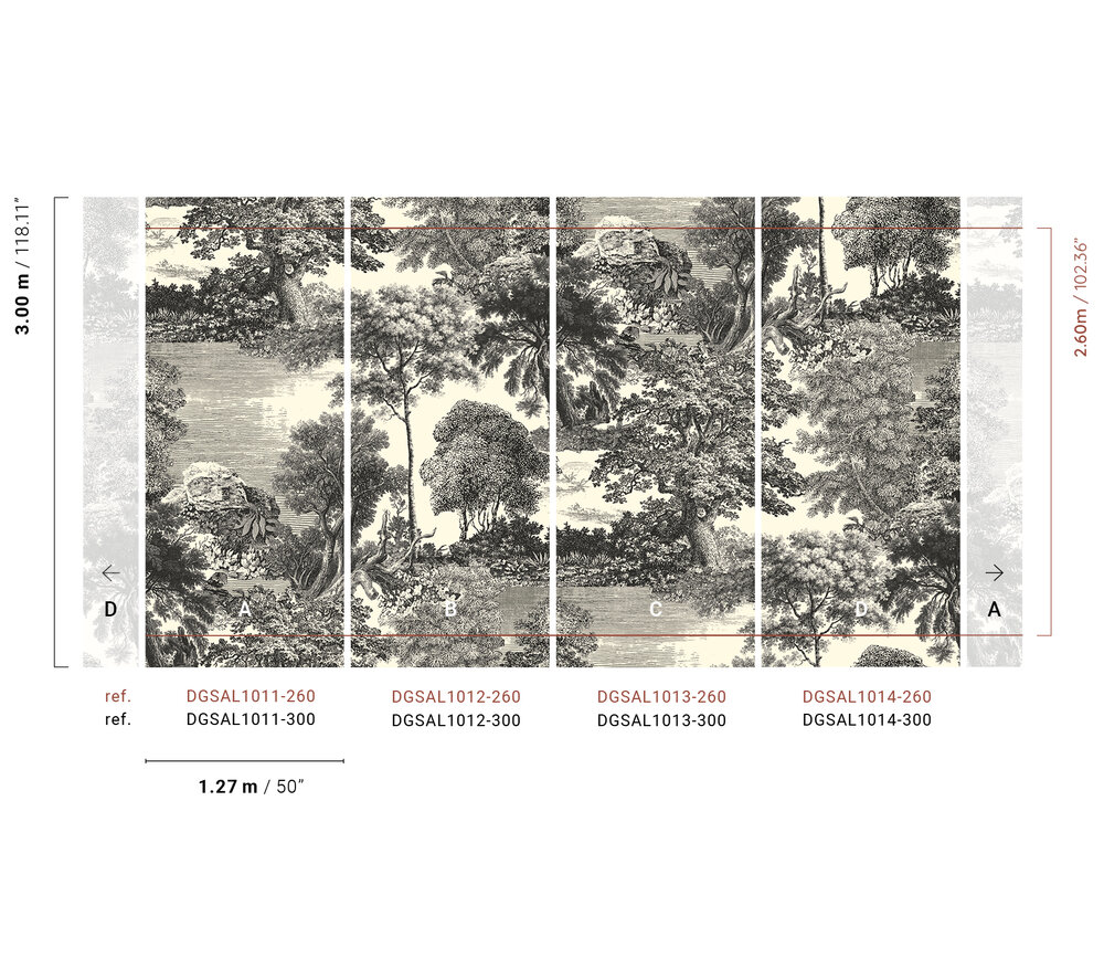 Masureel Amazone DGSAL1014-260  (incl. Gratis Lijm*)