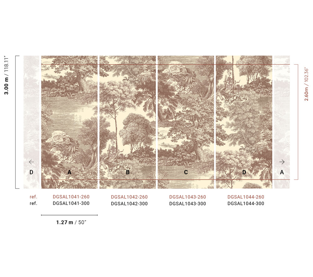 Masureel Amazone DGSAL1041-260  (incl. Gratis Lijm*)