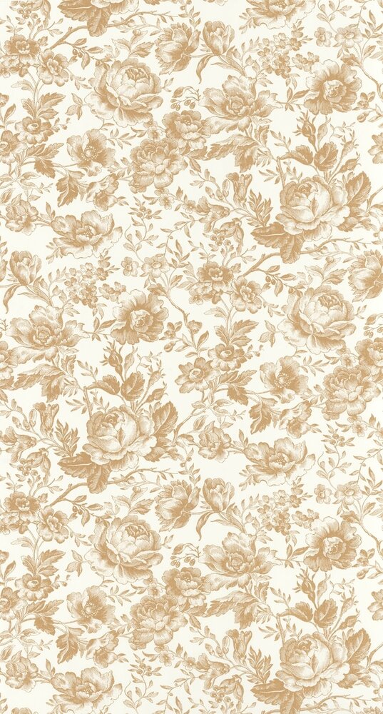 Casadeco Les Belles Toiles De Jouy 2 BTJD201721331 (incl. Gratis Lijm*) Beige
