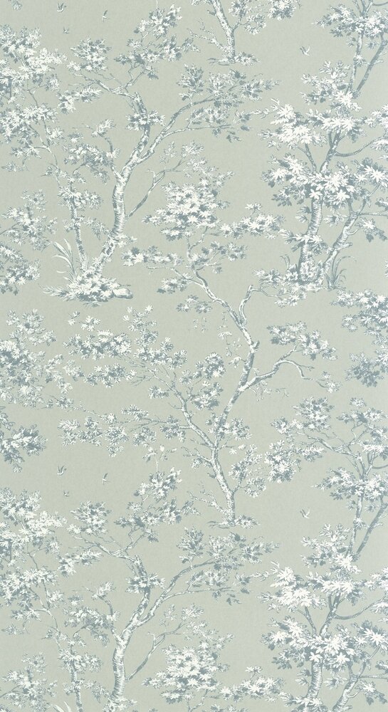 Casadeco Les Belles Toiles De Jouy 2 BTJD81527103 (incl. Gratis Lijm*) Groen