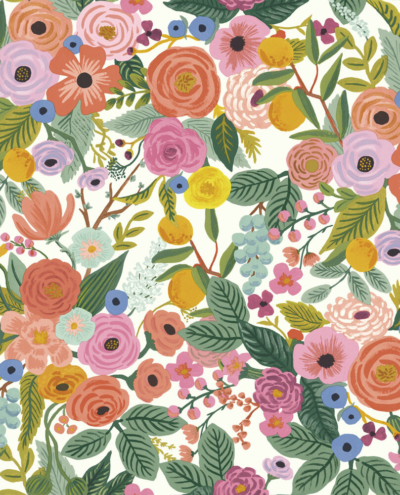 Eijffinger Rifle Paper co. RI5119 (incl. Gratis Lijm*) Multicolour