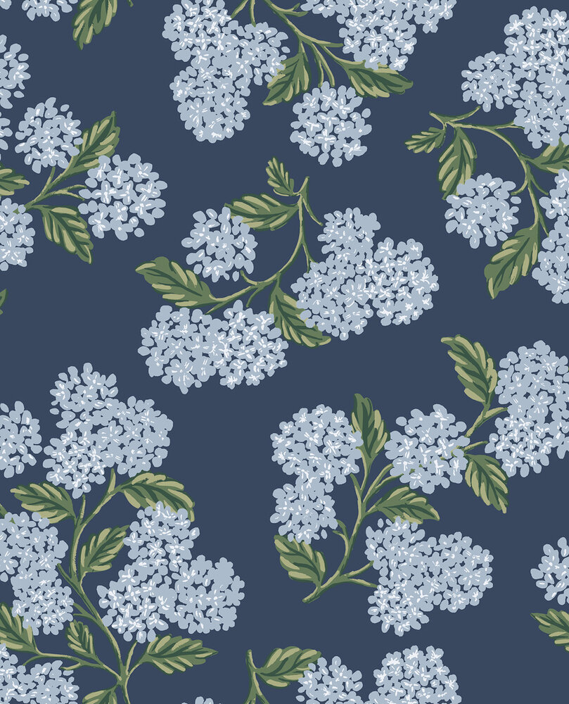 Eijffinger Rifle Paper co. RI5142 (incl. Gratis Lijm*) Blauw / Groen