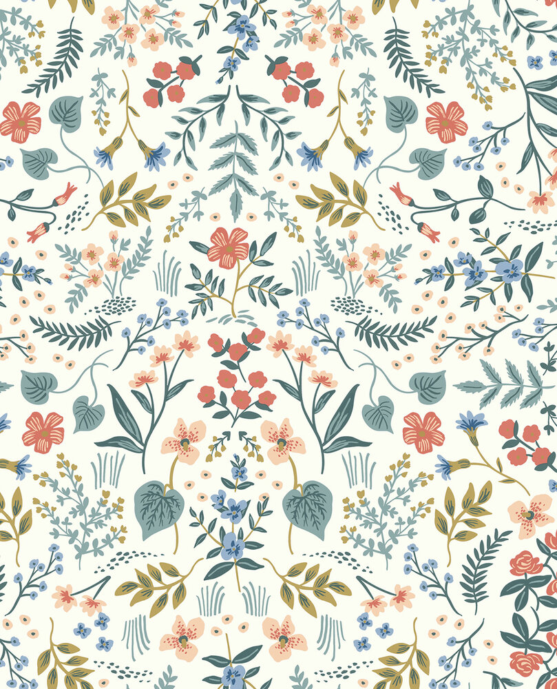 Eijffinger Rifle Paper co. RI5157 (incl. Gratis Lijm*) Multicolour