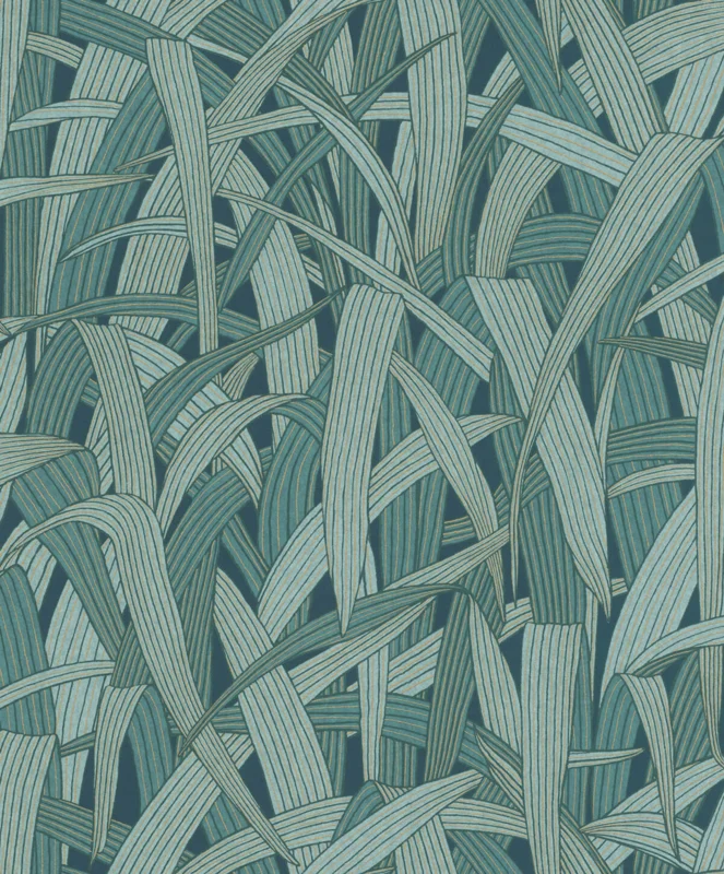 RASCH Vliesbehang 295190 Sensai Groen Botanisch