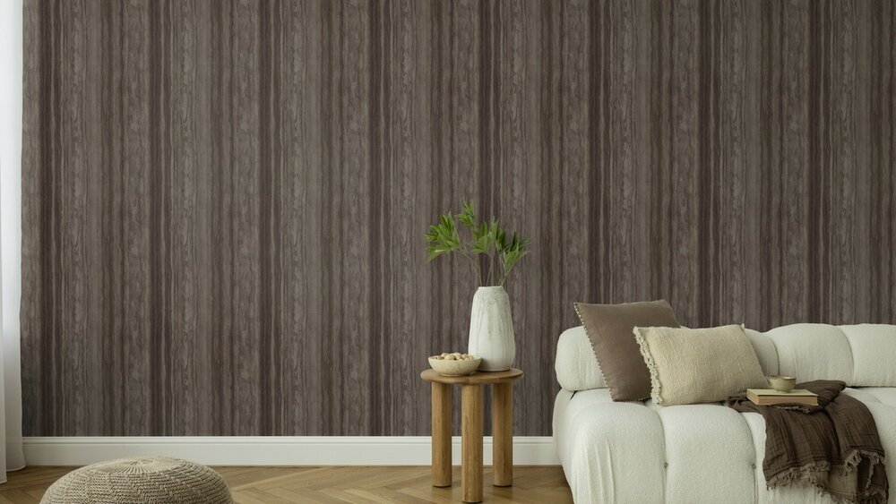 Rasch Factory VI 497359 Bruin / Zwart