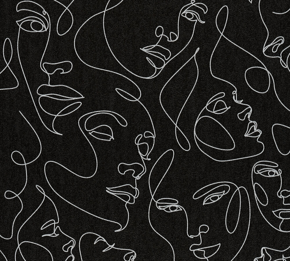 AS Creation PintWalls III 79172-3 Zwart