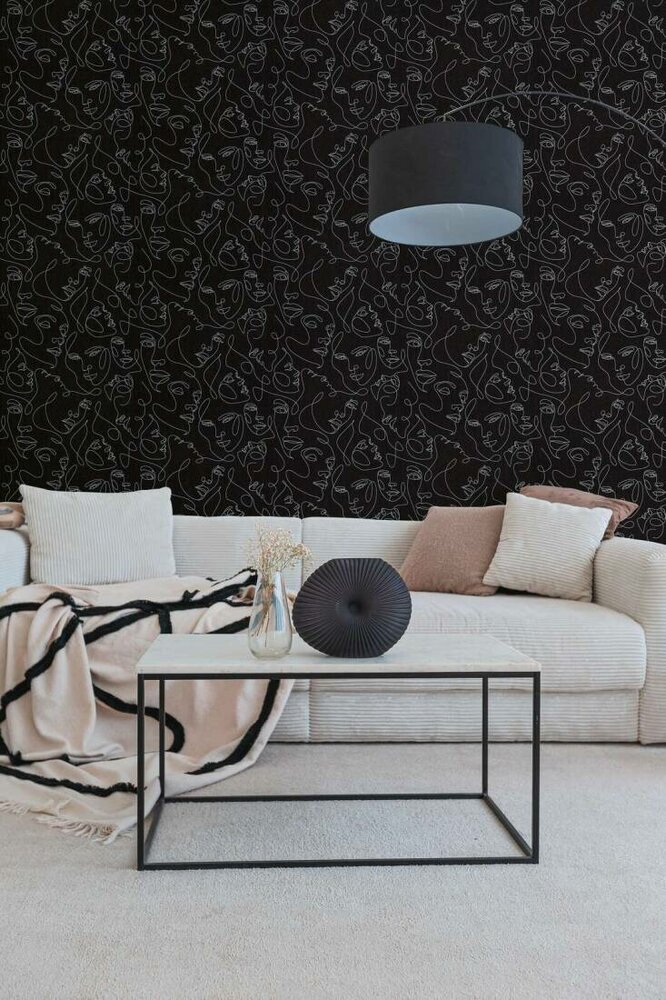 AS Creation PintWalls III 79172-3 Zwart