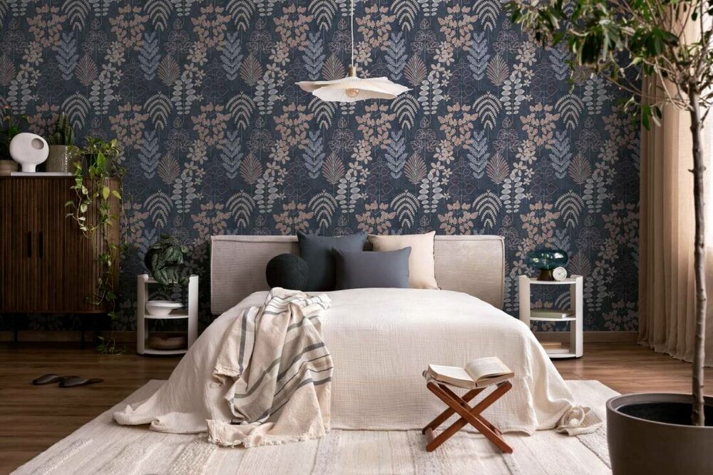 AS Creation Nordic Feeling 79149-4 Blauw