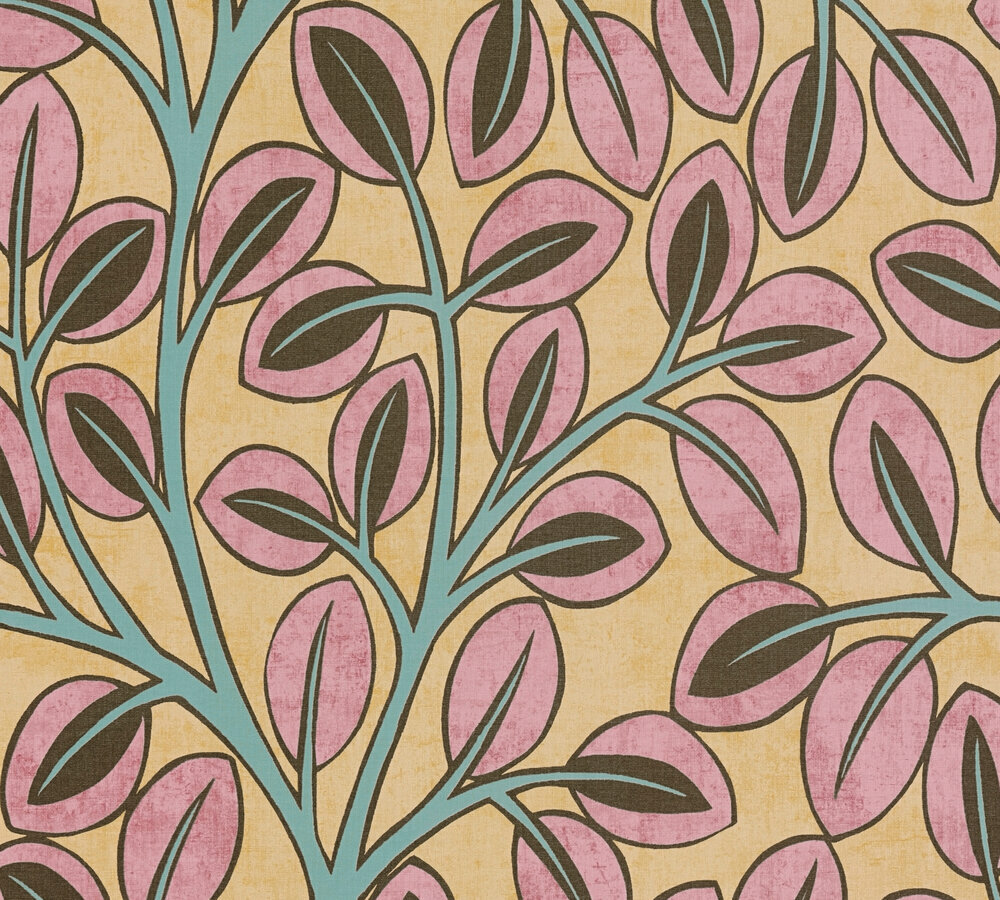 AS Creation Nordic Feeling 79150-4 Geel