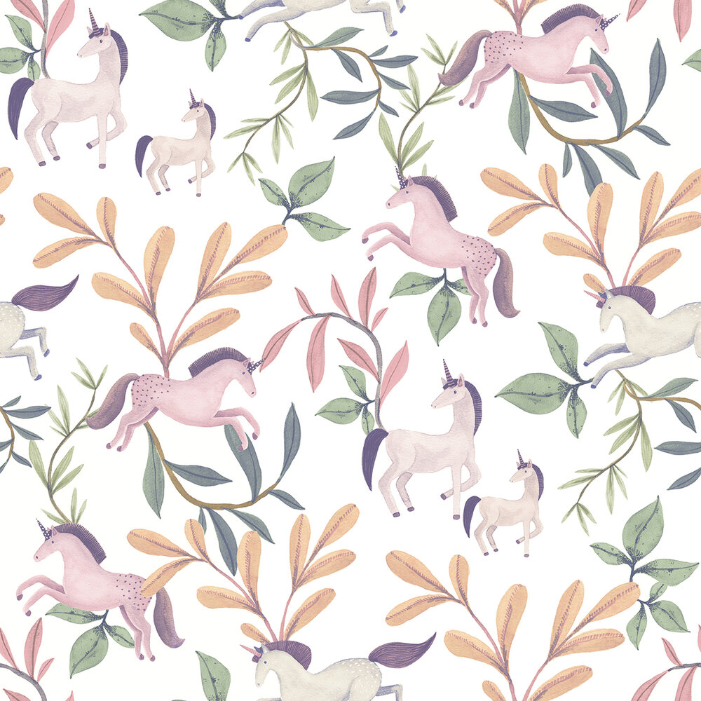 Dutch Wallcoverings Sweet Dreams M962-10 lila / Groen