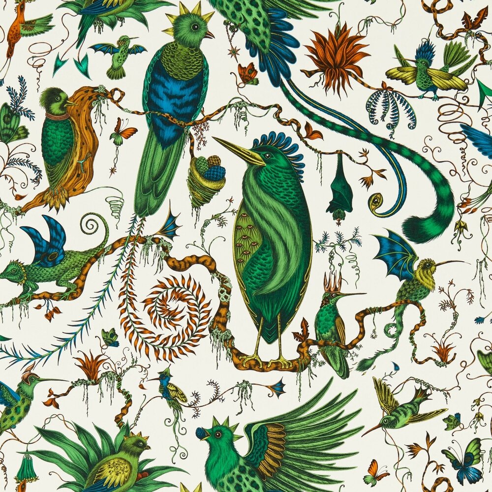 Clarke &amp; Clarke Emma Shipley Mythica Wallcoverings W0217/03 Multicolours