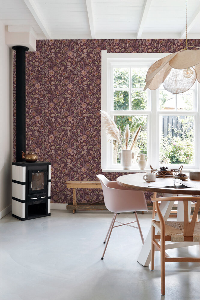 Esta Home Bloemen 363213 Paars