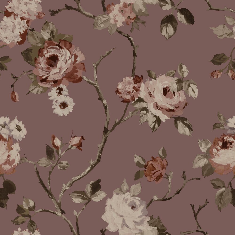 Esta Home Bloemen 363236 Paars