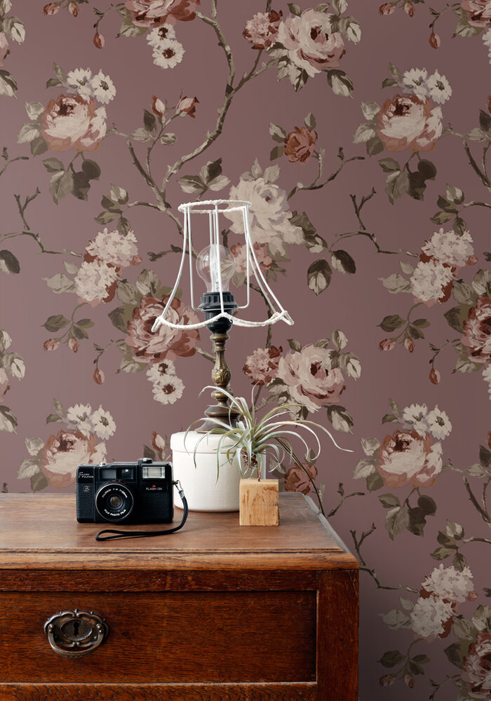 Esta Home Bloemen 363236 Paars