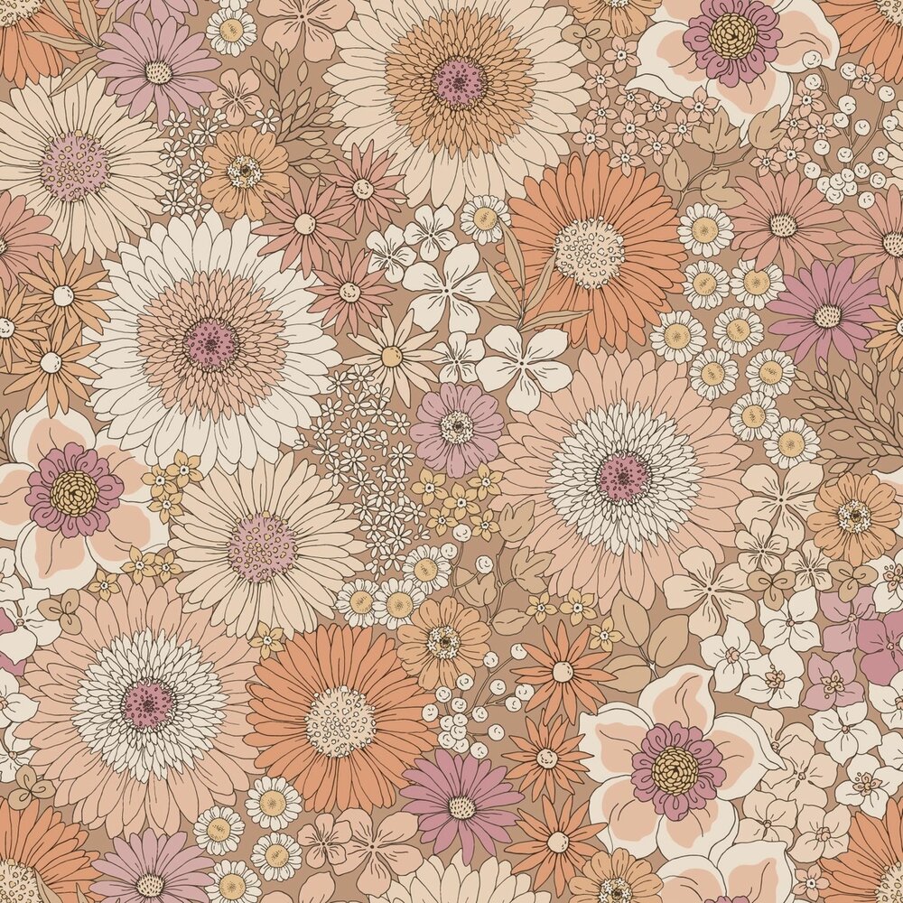 Esta Home Bloemen 363237 Terracotta