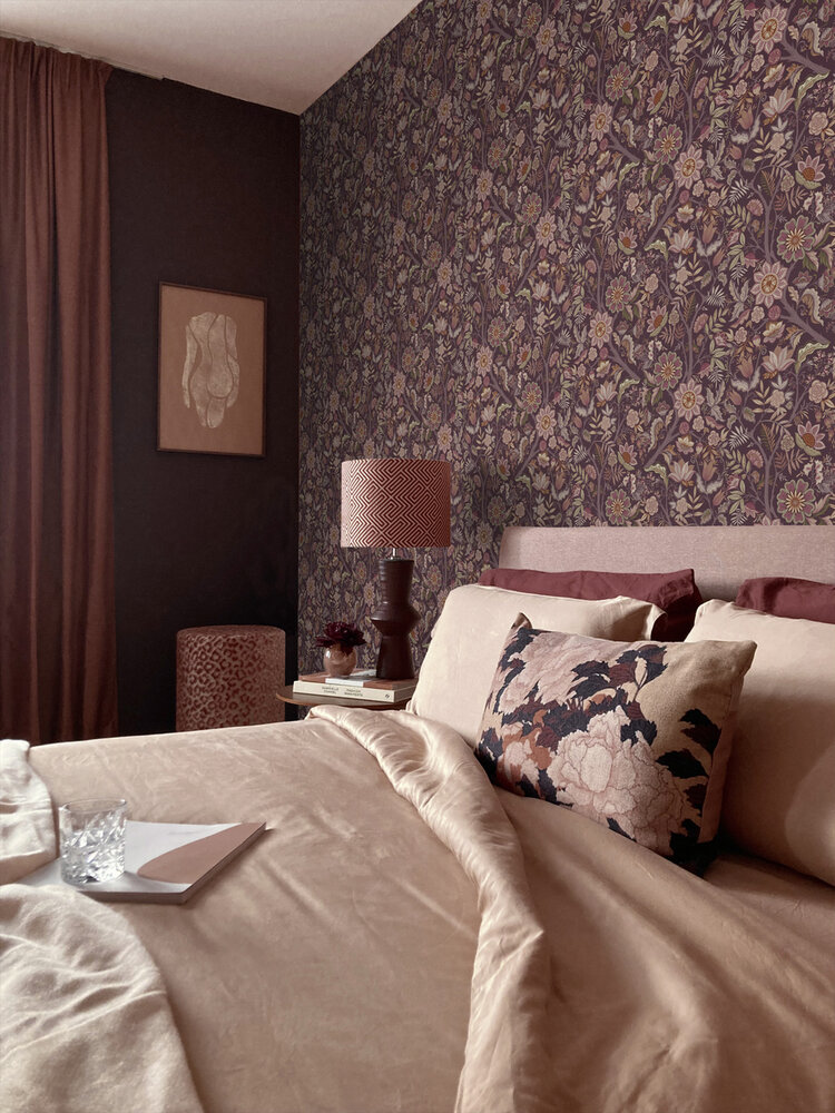 Esta Home Bloemen 131336 Paars