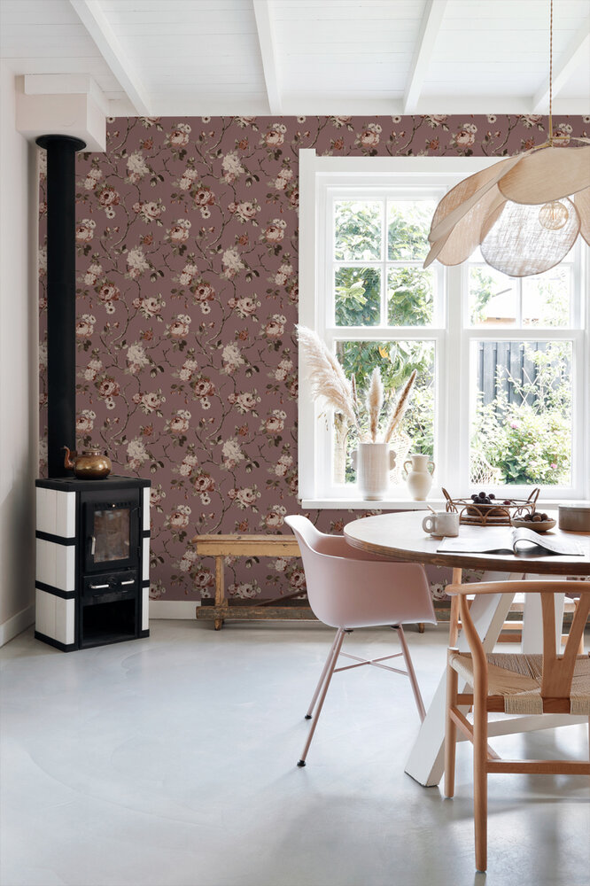 Esta Home Bloemen 131127 Paars
