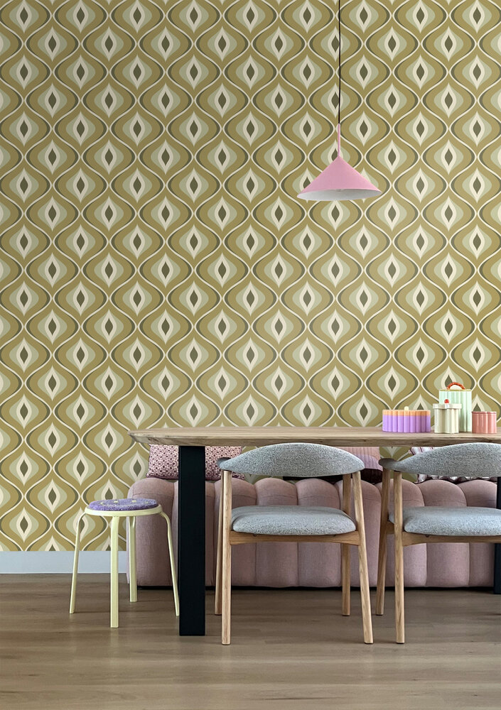 Esta Home Grafisch 130987 Groen