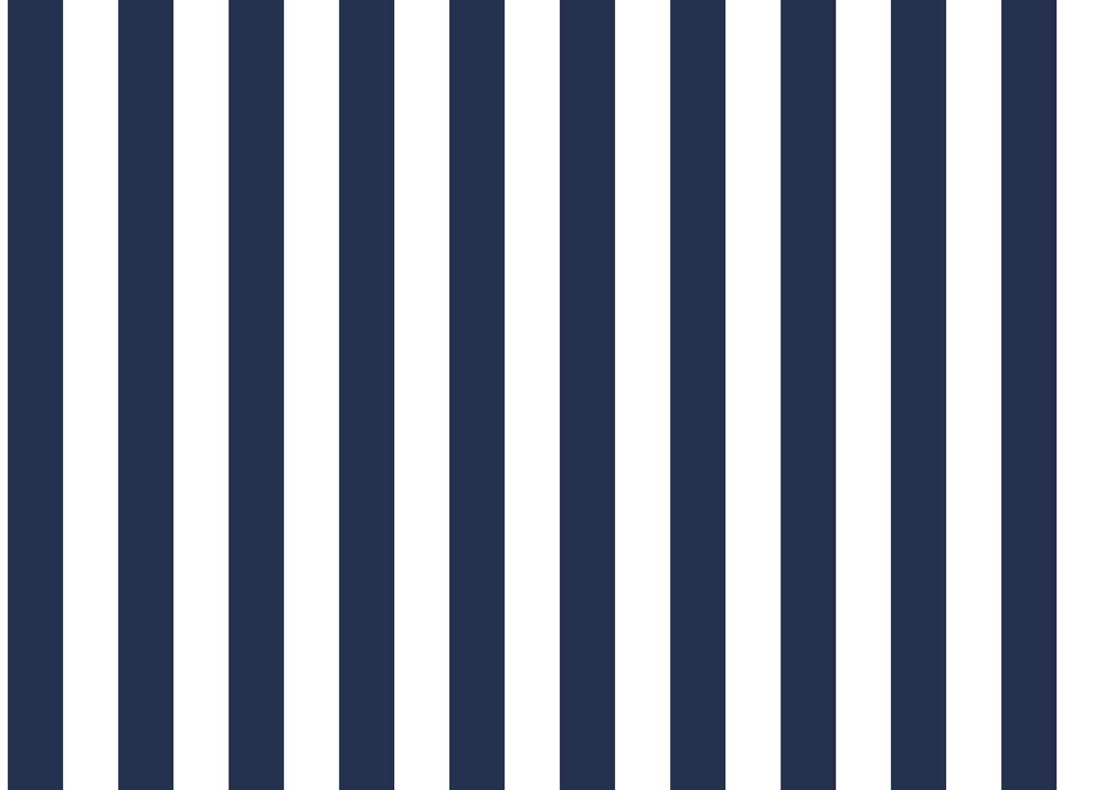 HookedOnWalls STRIPES &amp; STRIPES 90763 (incl. Gratis Lijm*) RIVIERA Wit / Blauw