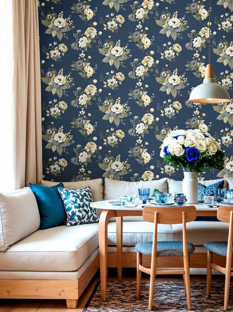 Noordwand Blooming Garden 7 8332 Blauw