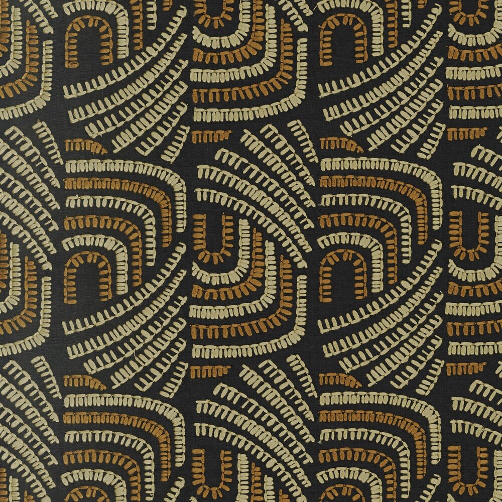 Casamance Mimbeau 77020301 Zwart