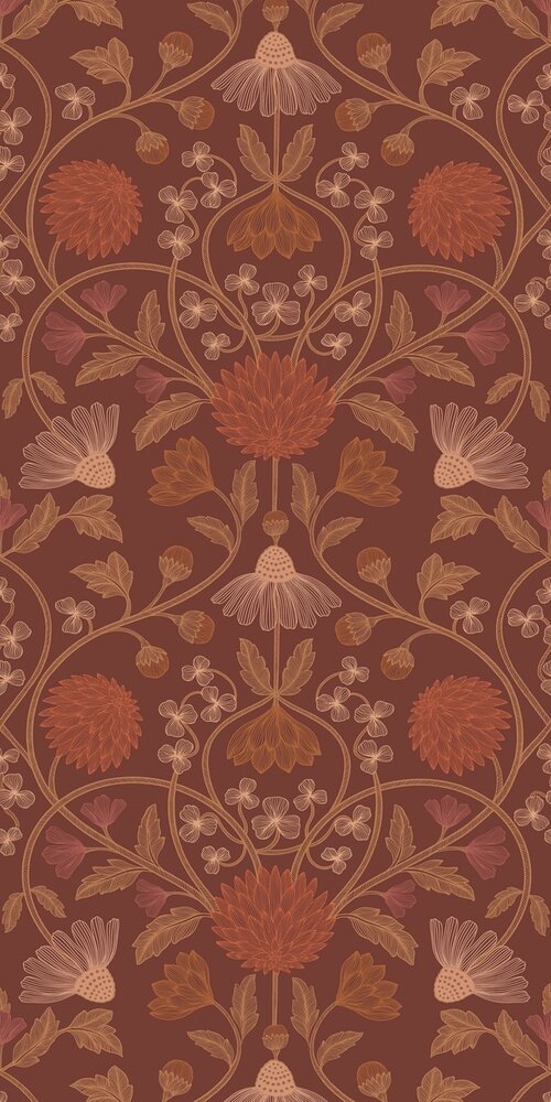 Casamance Isadora 70450814 (incl. Gratis Lijm*) Paars