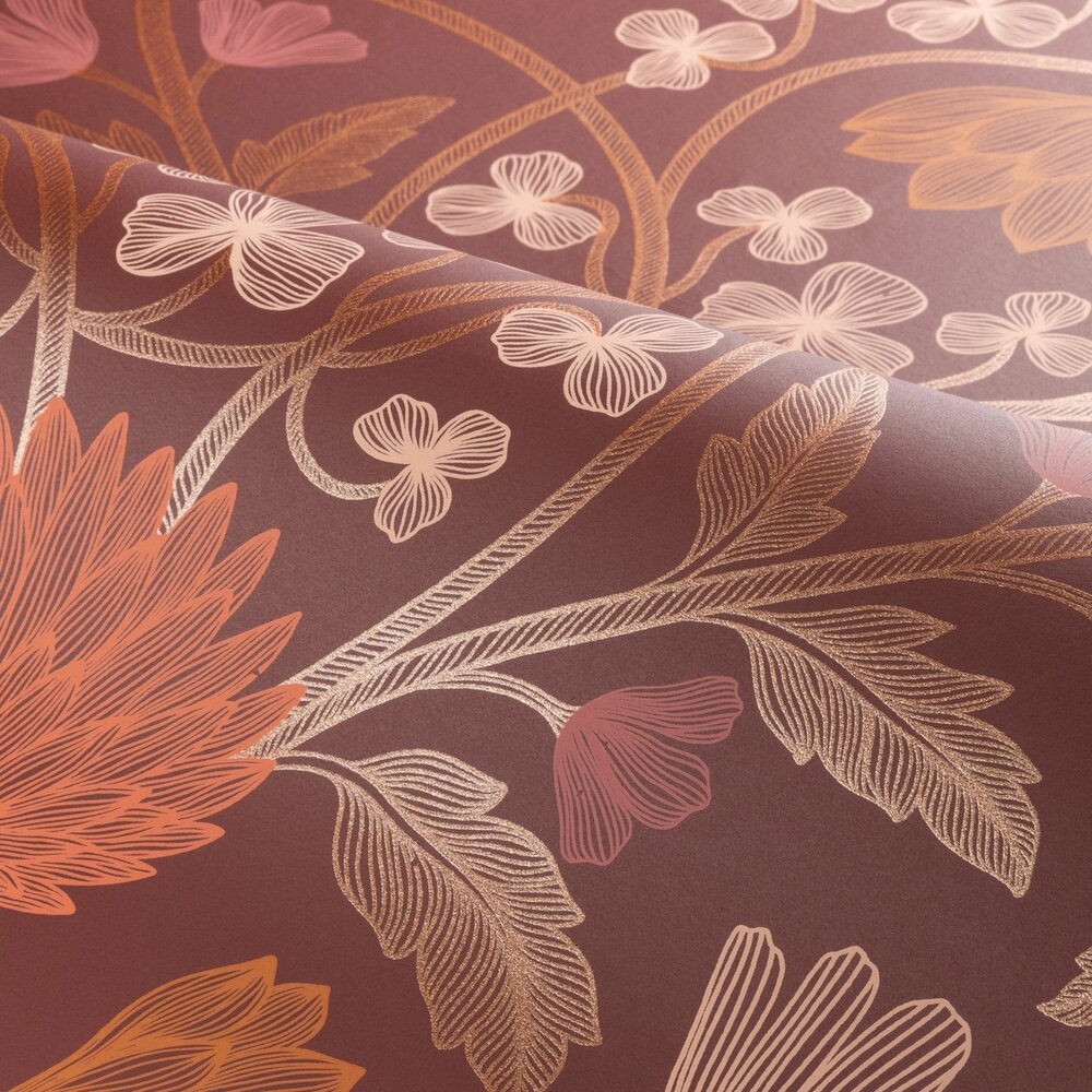Casamance Isadora 70450814 (incl. Gratis Lijm*) Paars