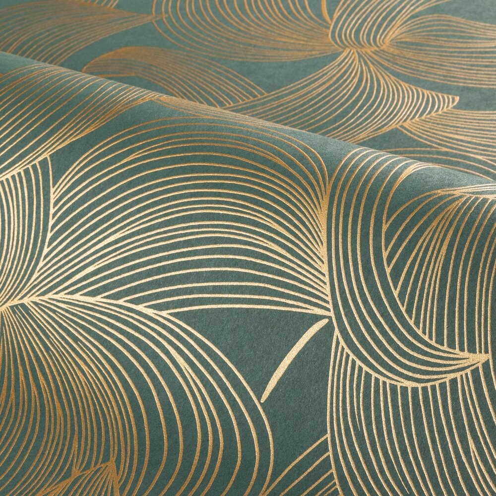 Casamance Isadora 70681732 (incl. Gratis Lijm*) Groen