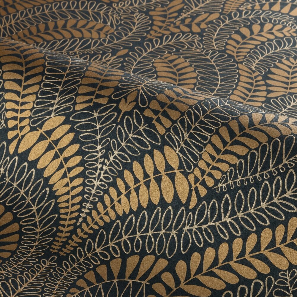 Casamance Isadora 75821324 (incl. Gratis Lijm*) Zwart