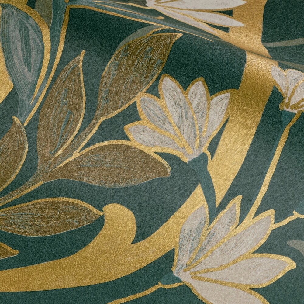 Casamance Isadora 70733058 (incl. Gratis Lijm*) Groen