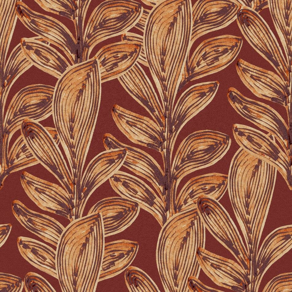 Noordwand Hohenberger Line &amp; Leaf 65799 Rood