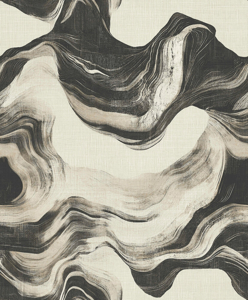 Dutch Wallcoverings Structured Walls A85101 Zwart