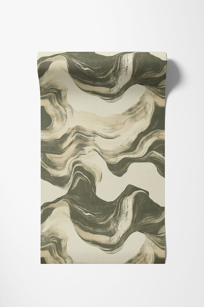 Dutch Wallcoverings Structured Walls A85102 Groen