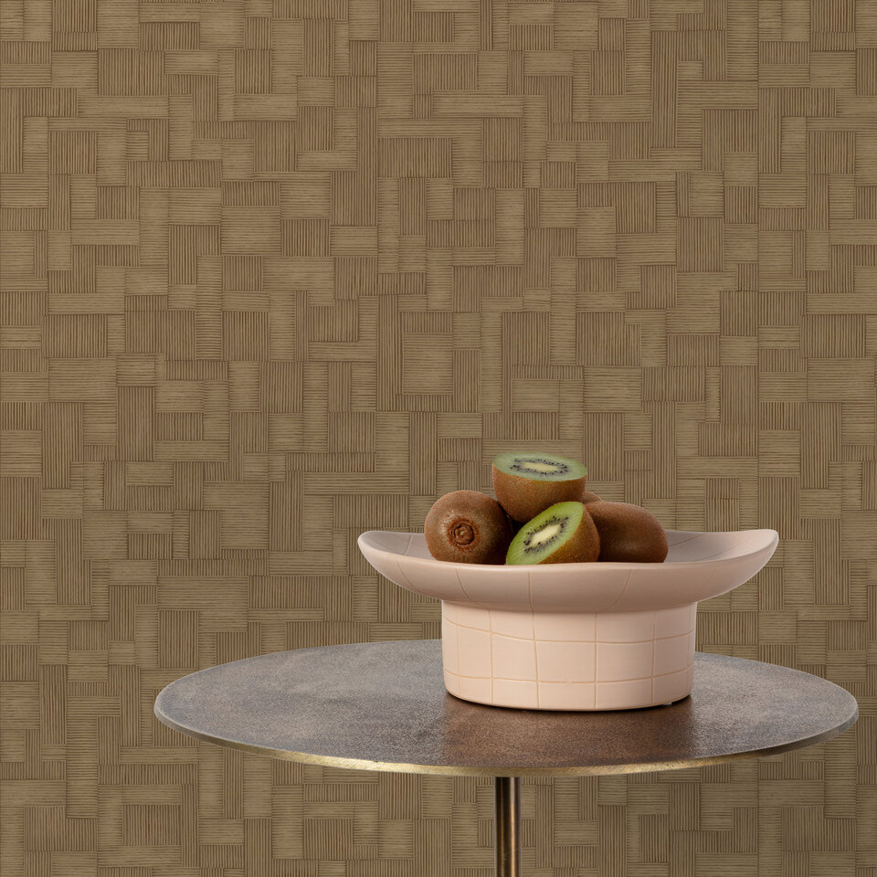 Dutch Wallcoverings Structured Walls A85204 Bruin